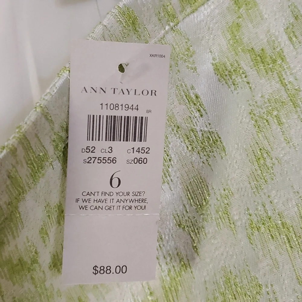 Lime Pencil Skirt